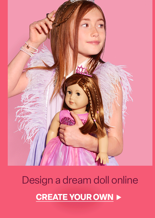 Design a dream doll online Create your own