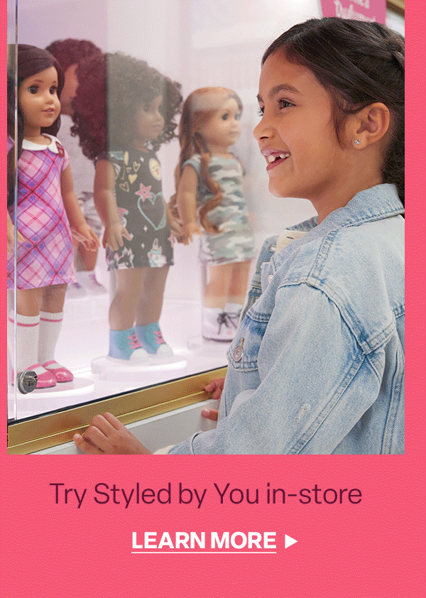 Try Styled by You in-store Learn more