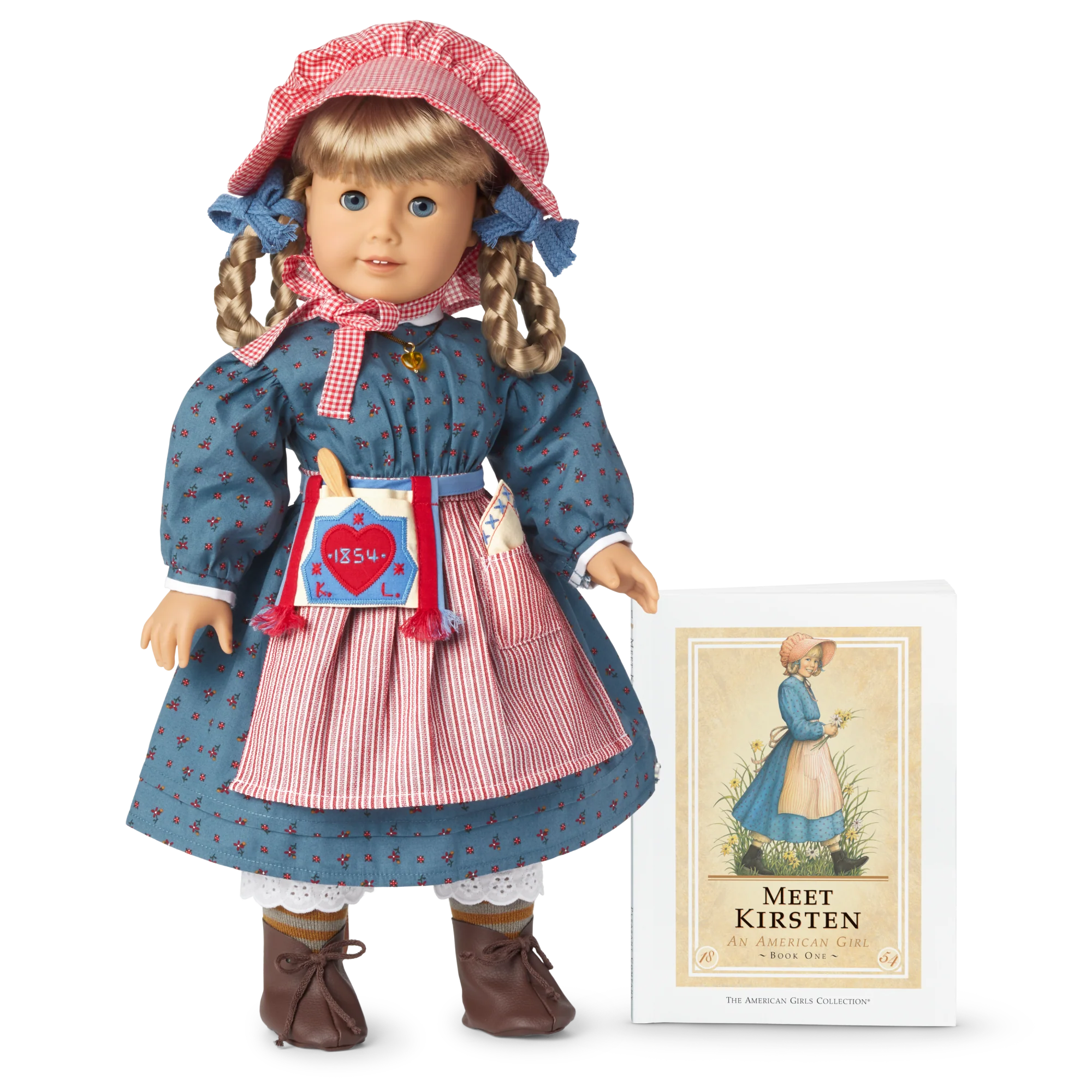 Image of Kirsten Larson™ 18-inch Doll, Book & Accessories (Historical Characters)