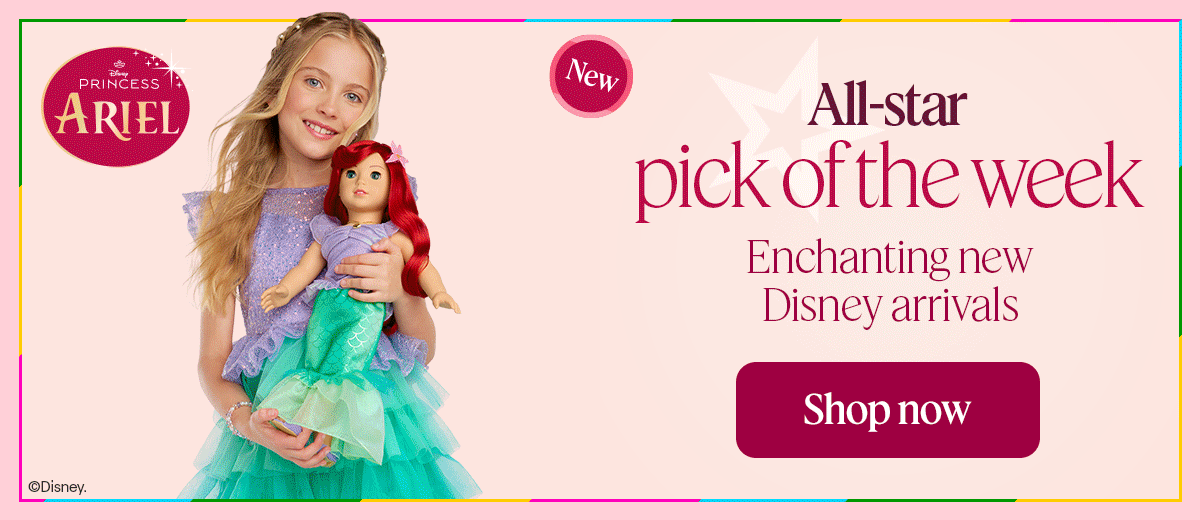 All-star pick of the week Enchanting new Disney arrivals Shop now