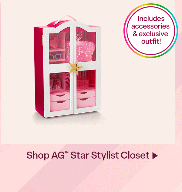 Shop AG™ Star Stylist Closet 