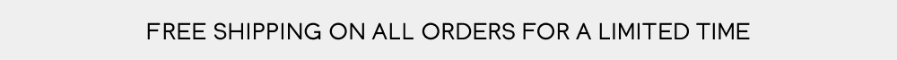 Free Shipping On All Orders