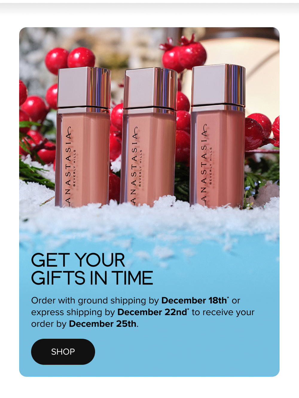 Get Your Gifts In Time