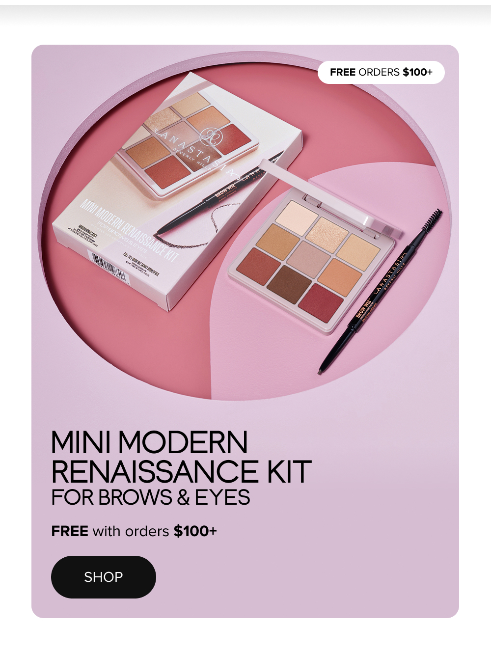 Mini Modern Renaissance Kit for Brows & Eyes