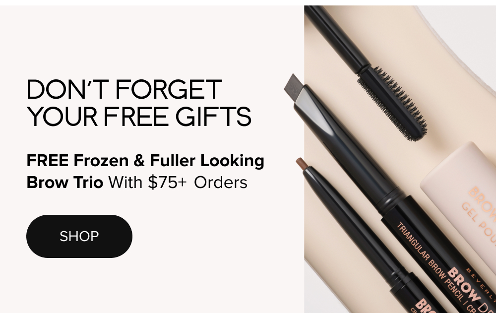 Free Frozen & Fuller Looking Brow Trio