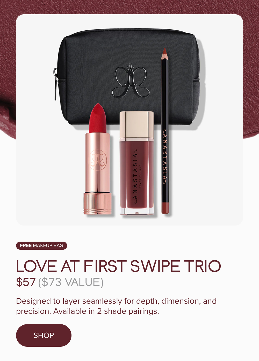 Shop Love At First Swipe Trio