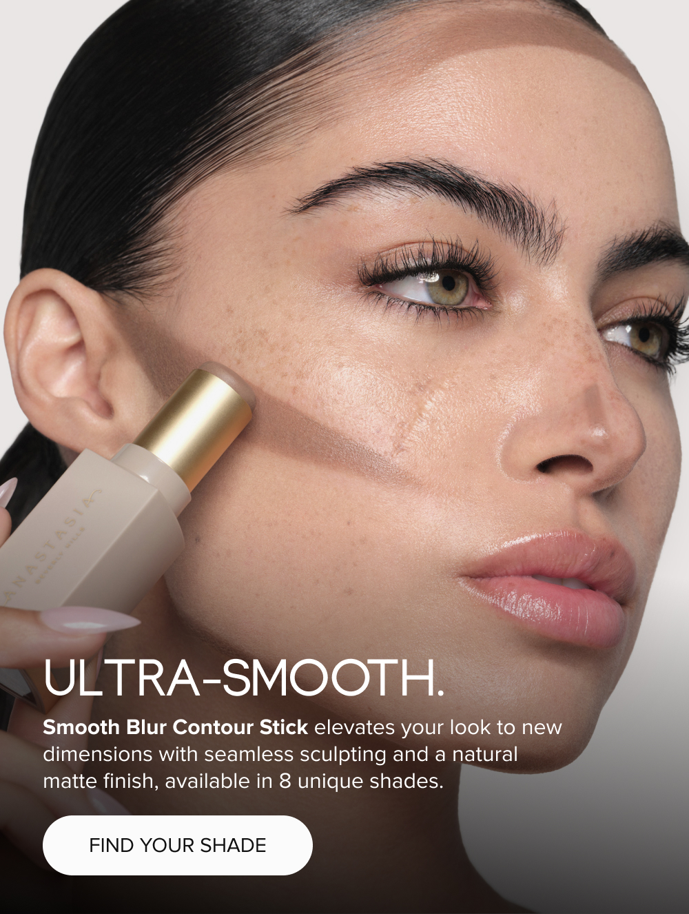 Smooth blur contour stick