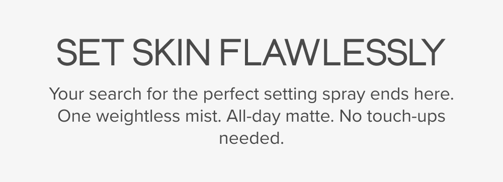 Impeccable 24HR Blurring Matte Setting Spray