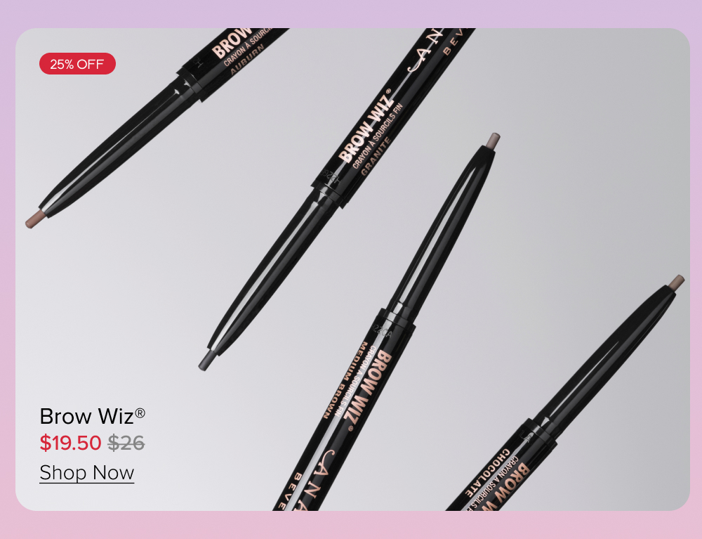 Summer Beauty 25% off sitewide brow wiz