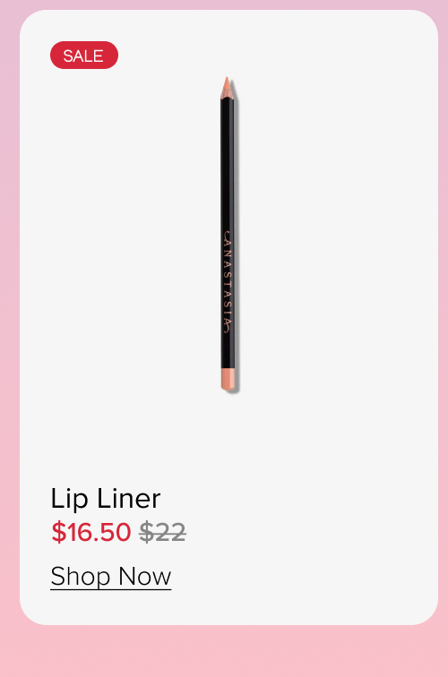 Summer Beauty 25% off sitewide lip liner