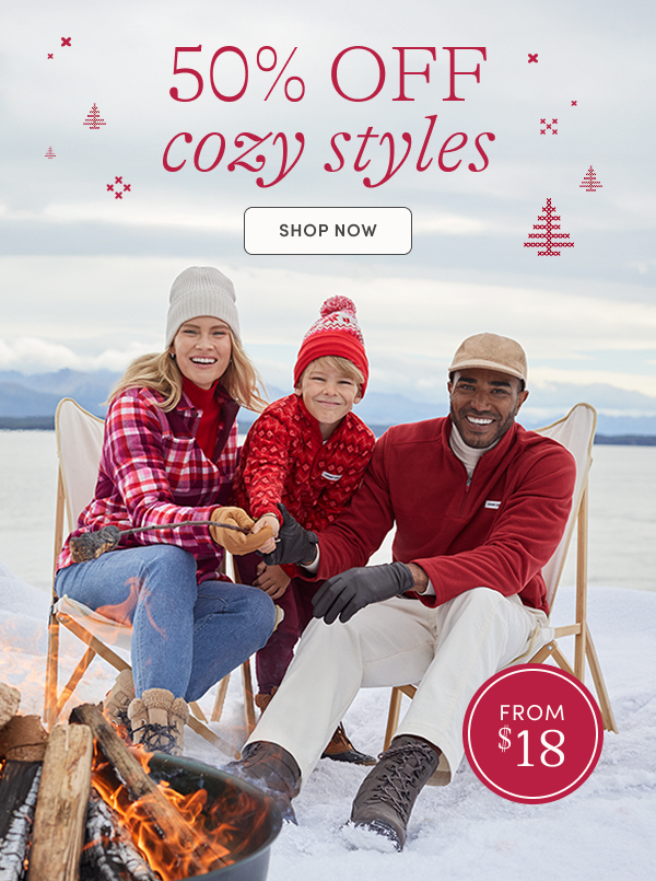 50% off Cozy Styles