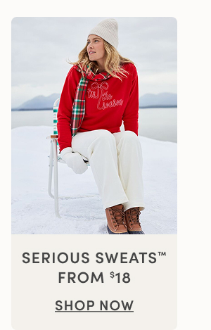 Serious Sweats from $18