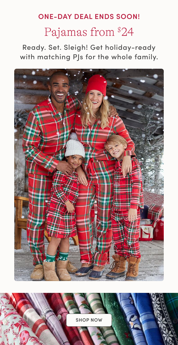 Pajamas from $24