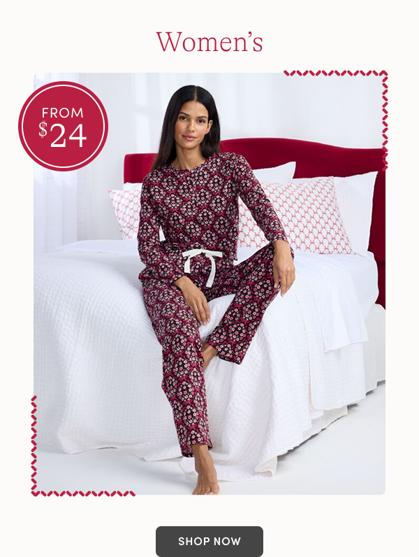 Pajamas from $24