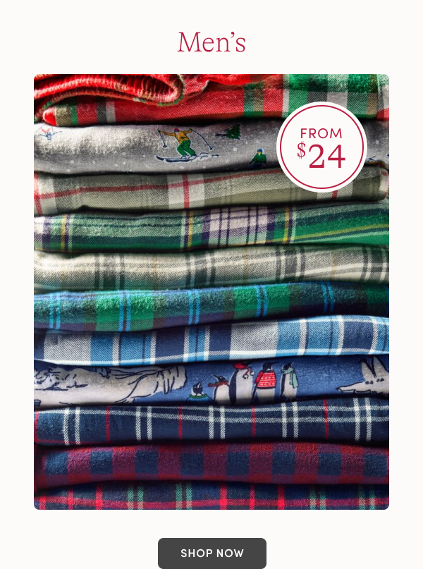 Pajamas from $24