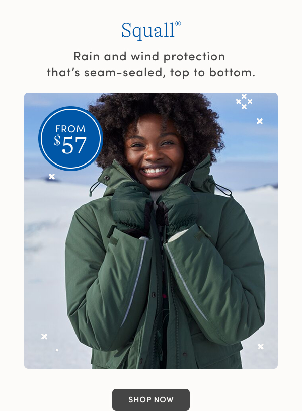 Squall from $57