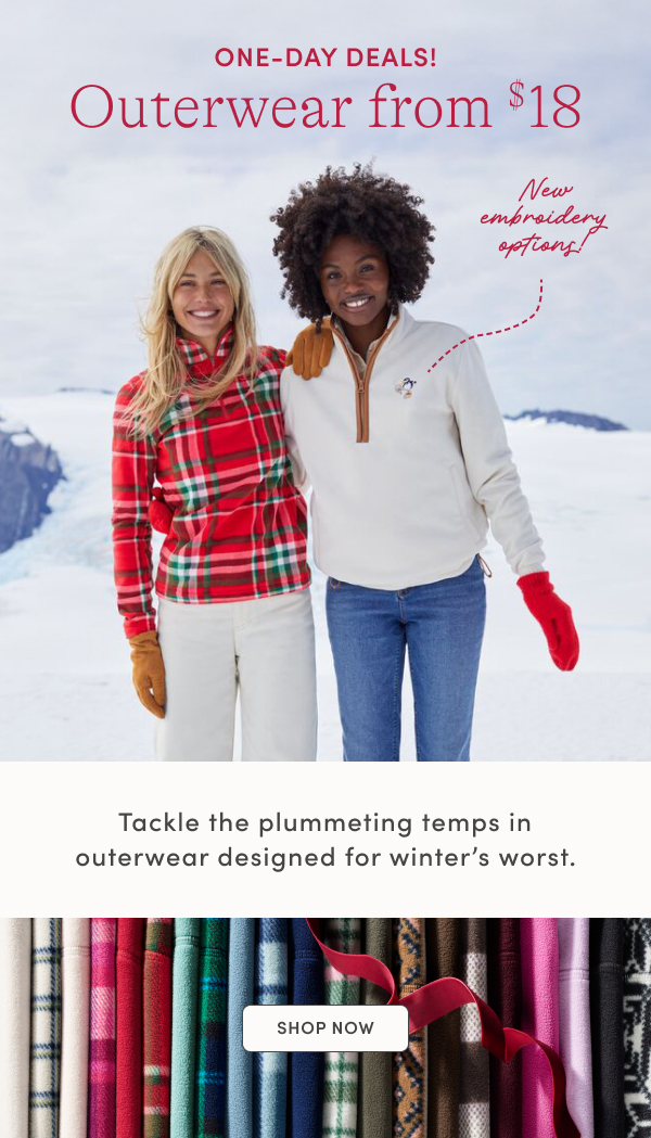 Outerwear from $32