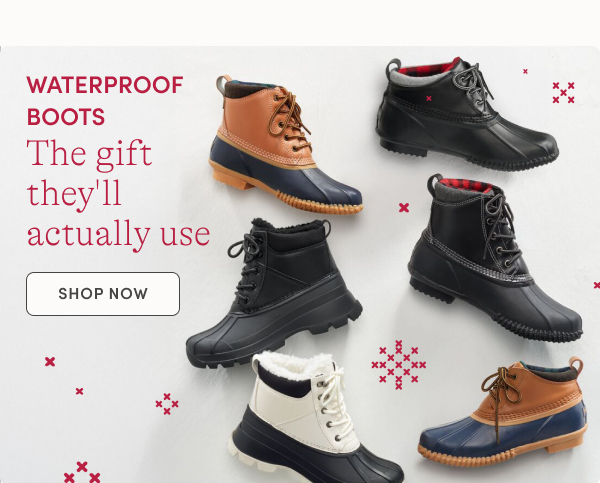 Waterproof boots