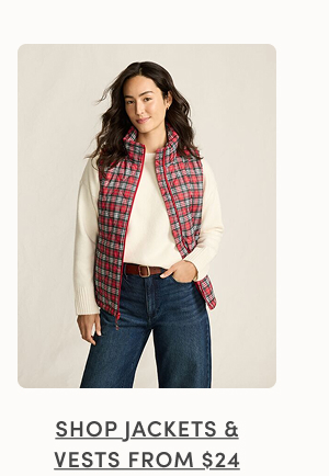 Shop Jackets and Vests from $24