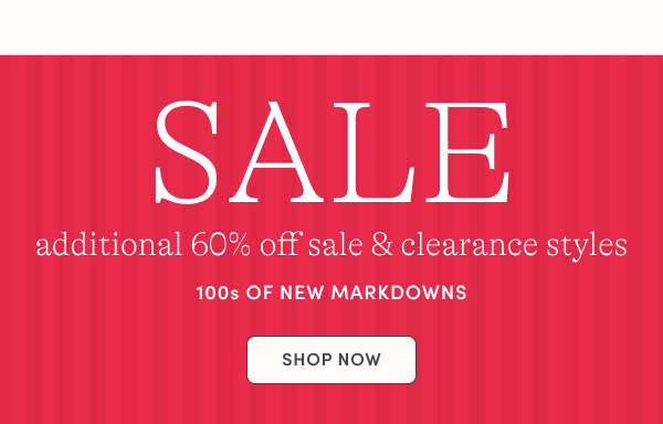 Shop extra 60% off sale