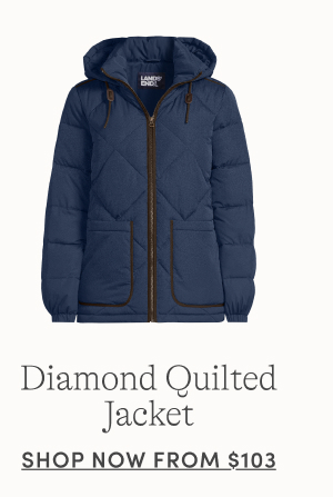 Diamond Quilted Jacket from $103