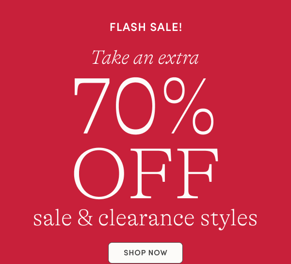 70% off Sale and Clearance