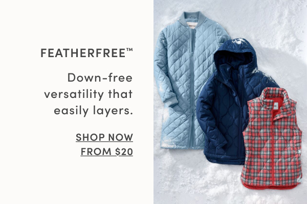FeatherFree from $20