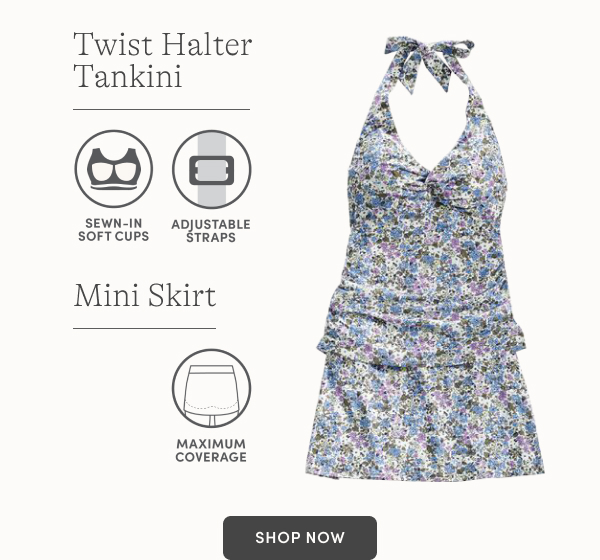 Twist Halter Swim
