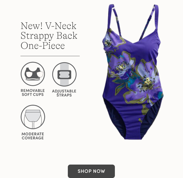 V-Neck One-Piece