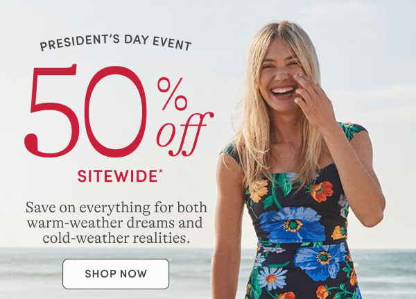 50% Off Sitewide