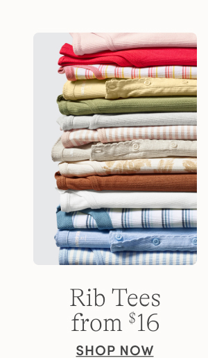 Rib Tees from $16