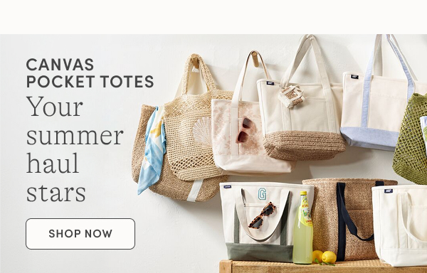 Canvas Pocket Tote