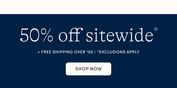 50% Off Everything Else