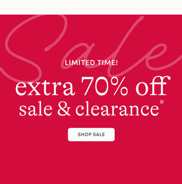 70% off sale & clearance