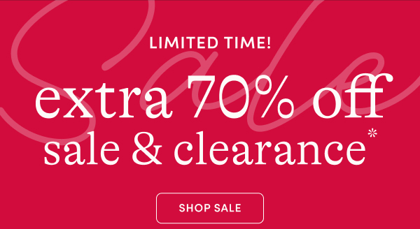 70% off sale & clearance