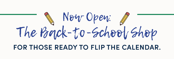 Back-to-School Shop