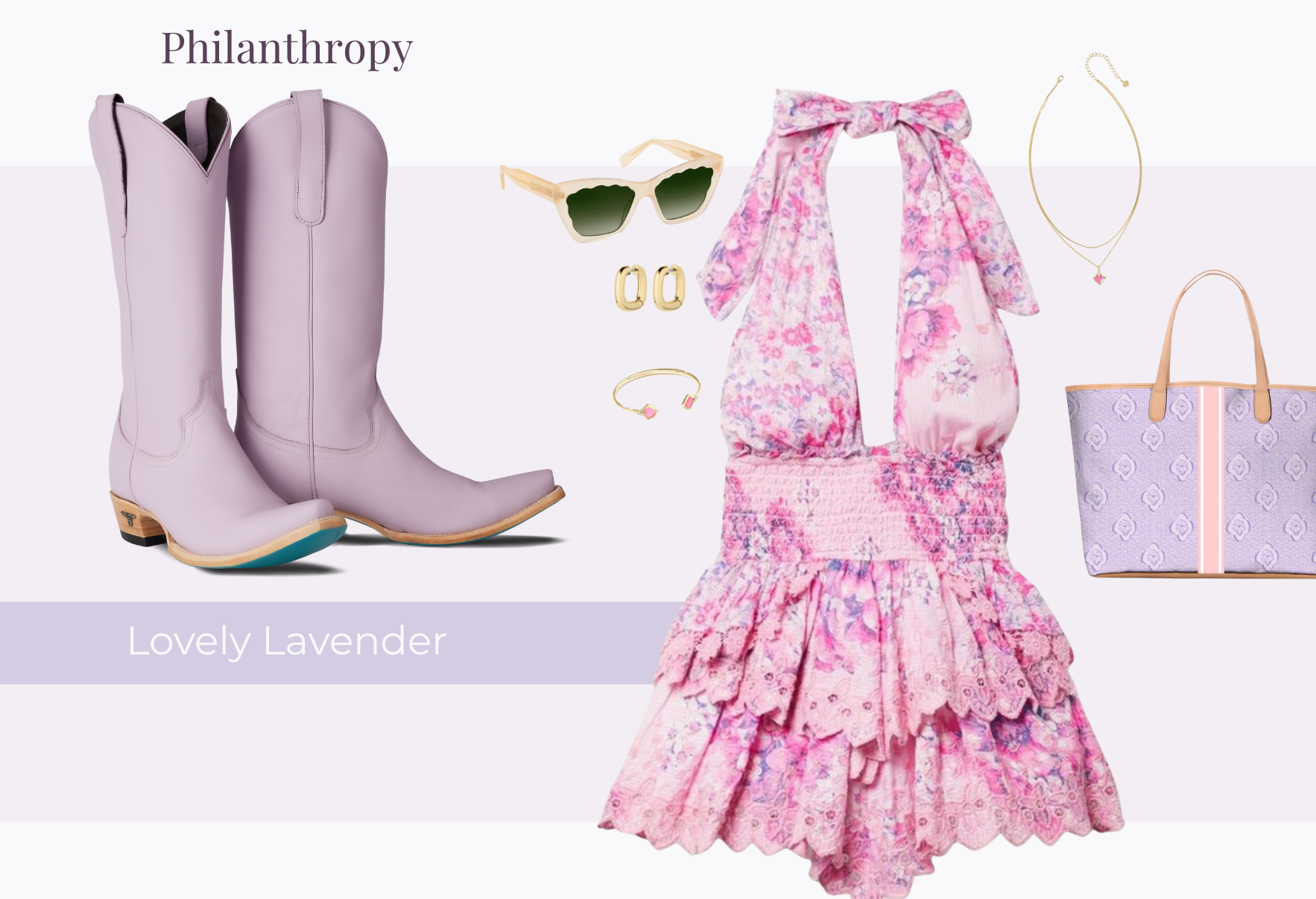 Philanthropy Lovely Lavendar