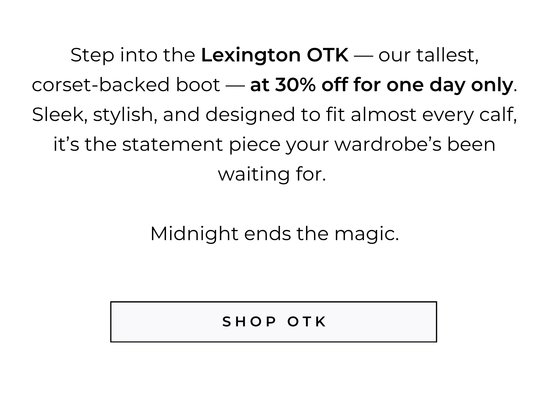 Lane OTKs 30% Off