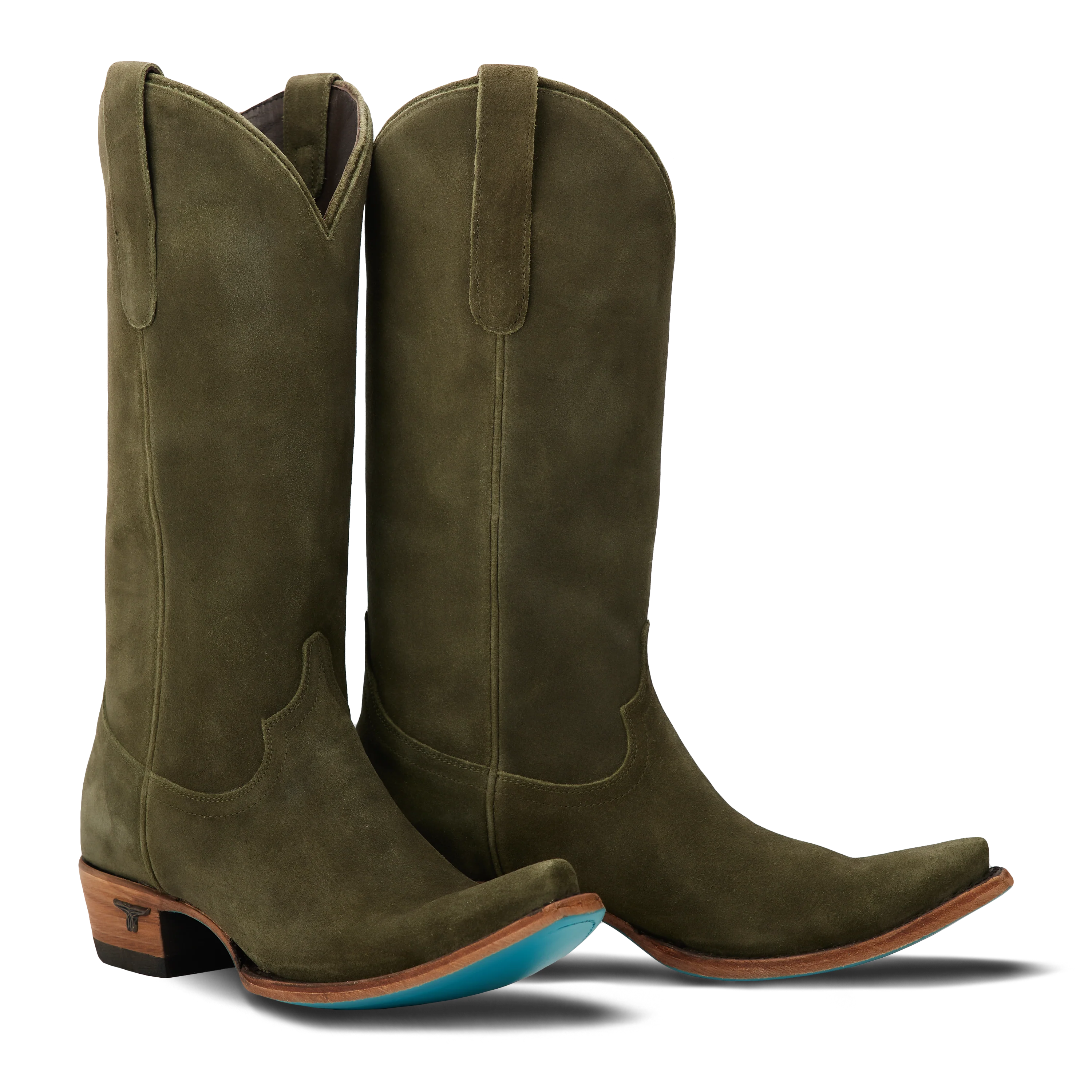 Image of Emma Jane Boot - Olive Suede