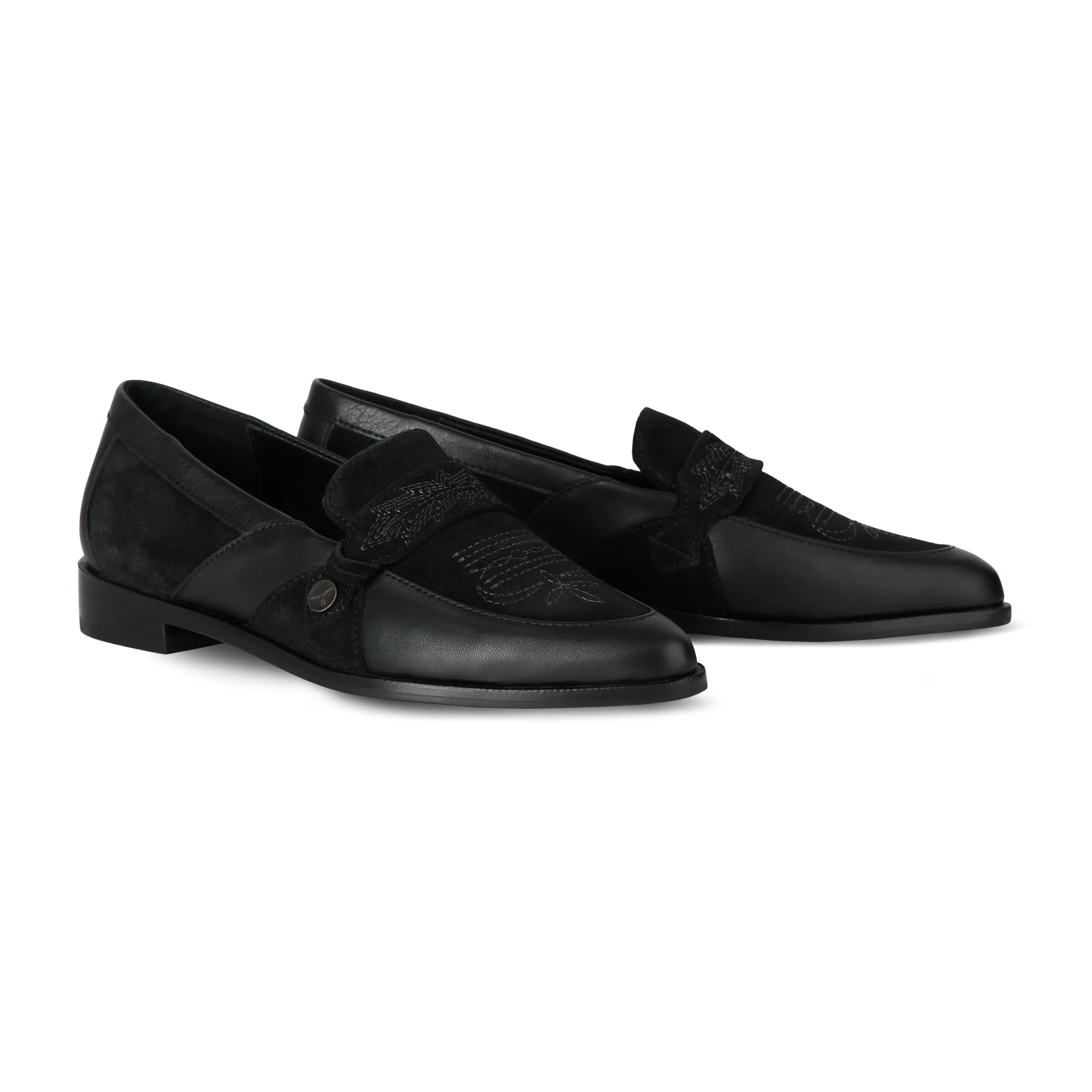 Image of Martingale Loafer - Jet Black