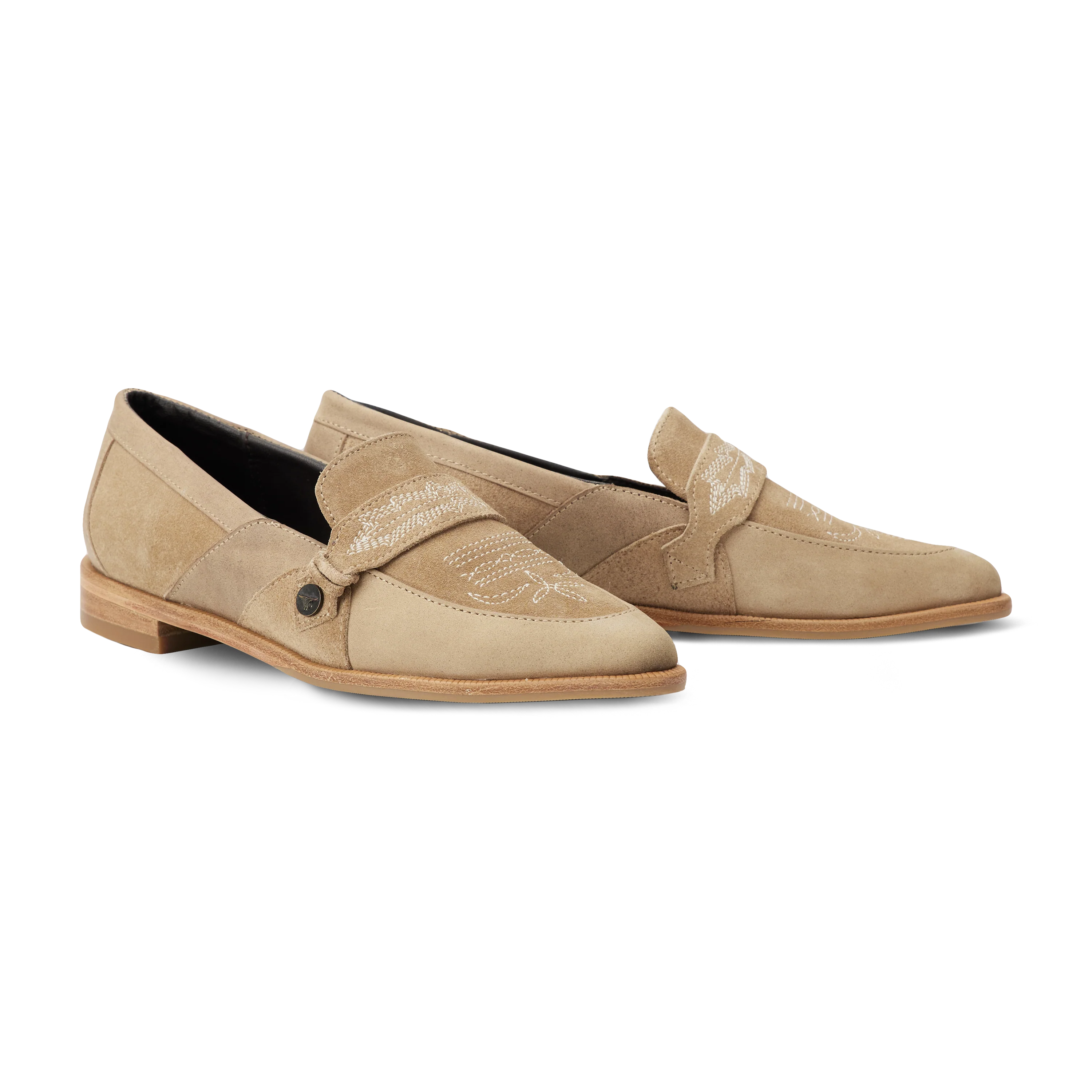 Image of Martingale Loafer - Latte Suede