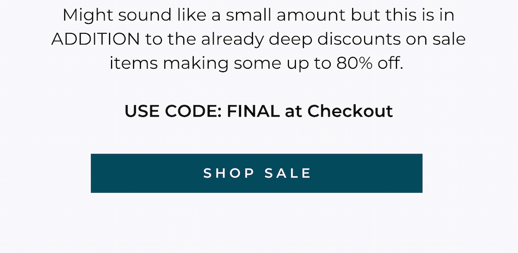 Extra 10% Off Sale