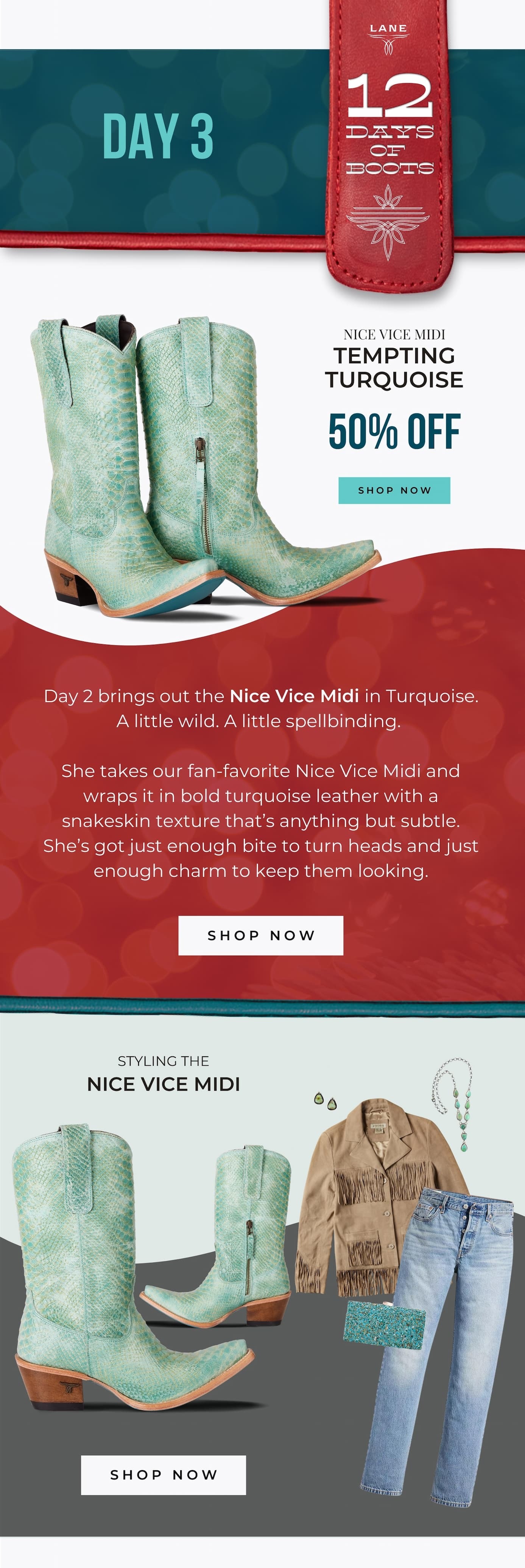 12 Days of Boots