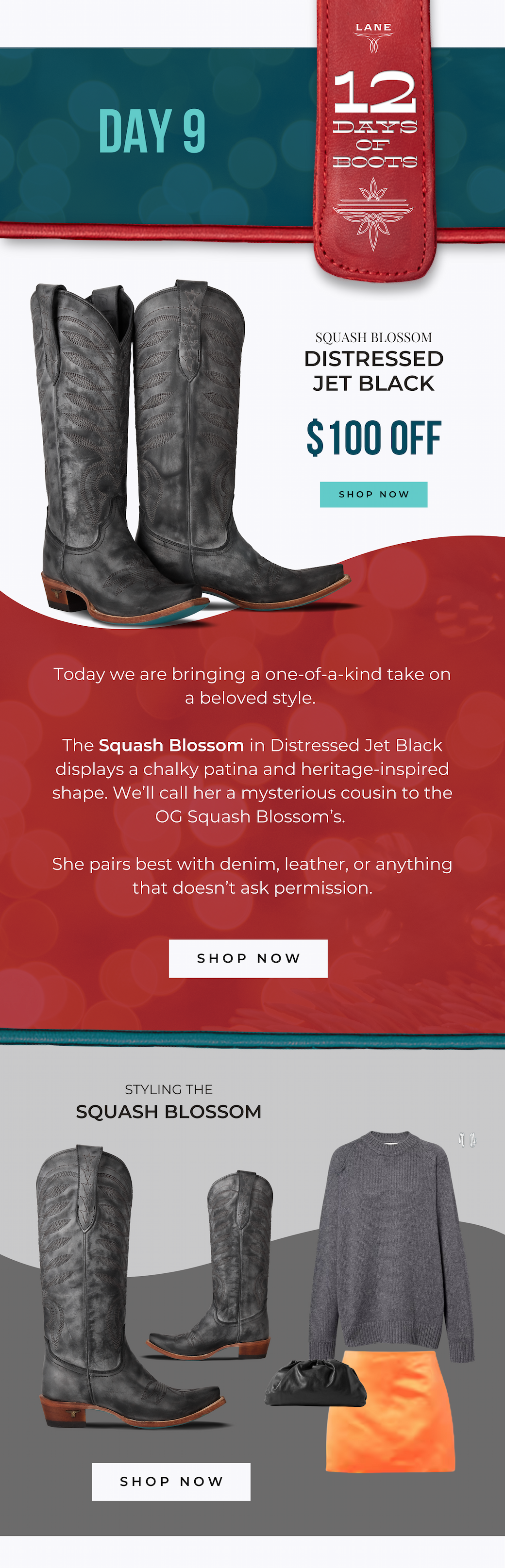 12 Days of Boots