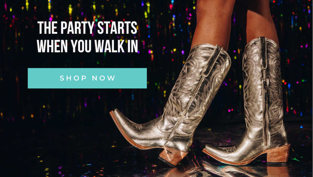 Metallic Boots