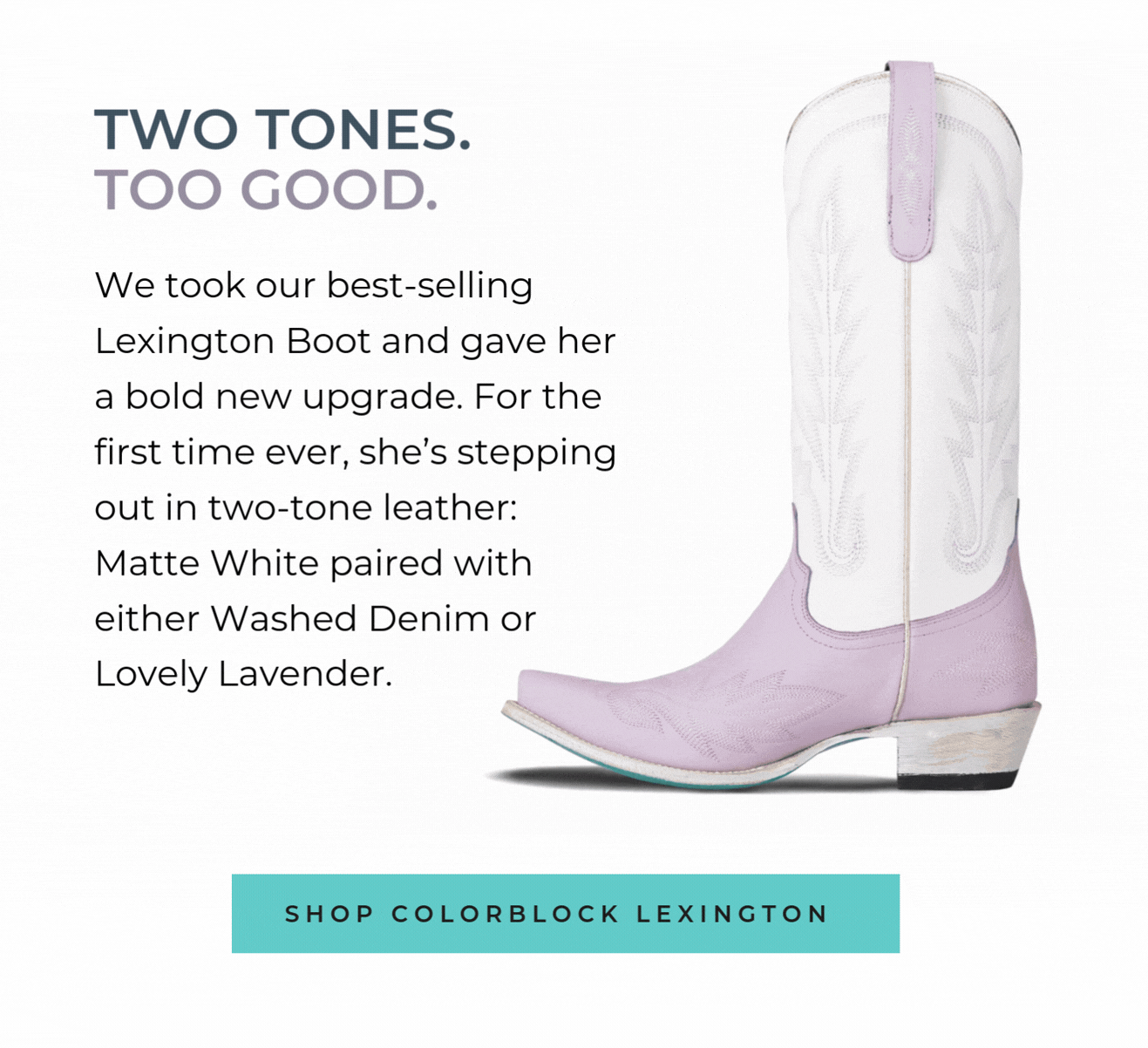 Lexington Colorblock New Boots