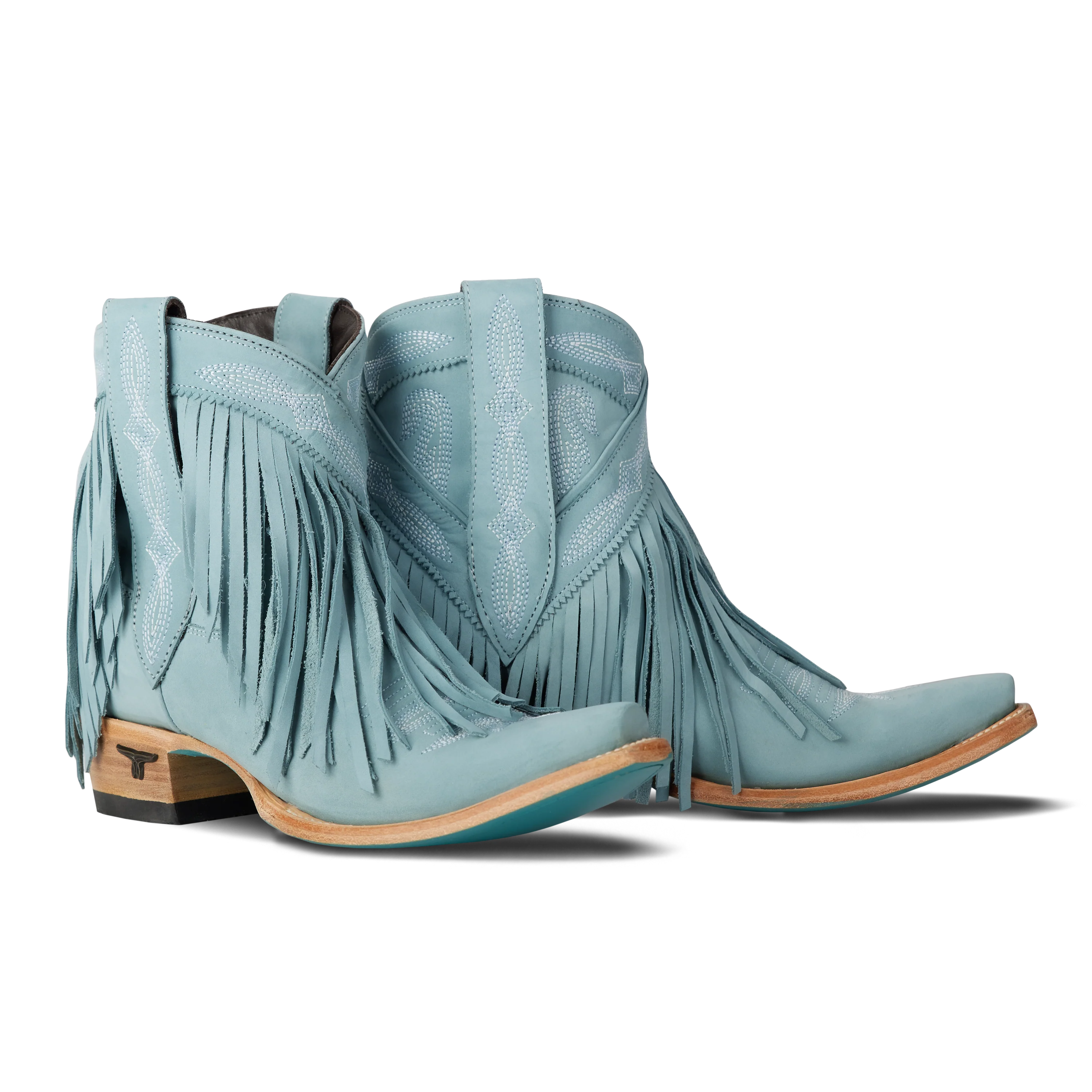 Image of Senita Falls Bootie - Powder Blue