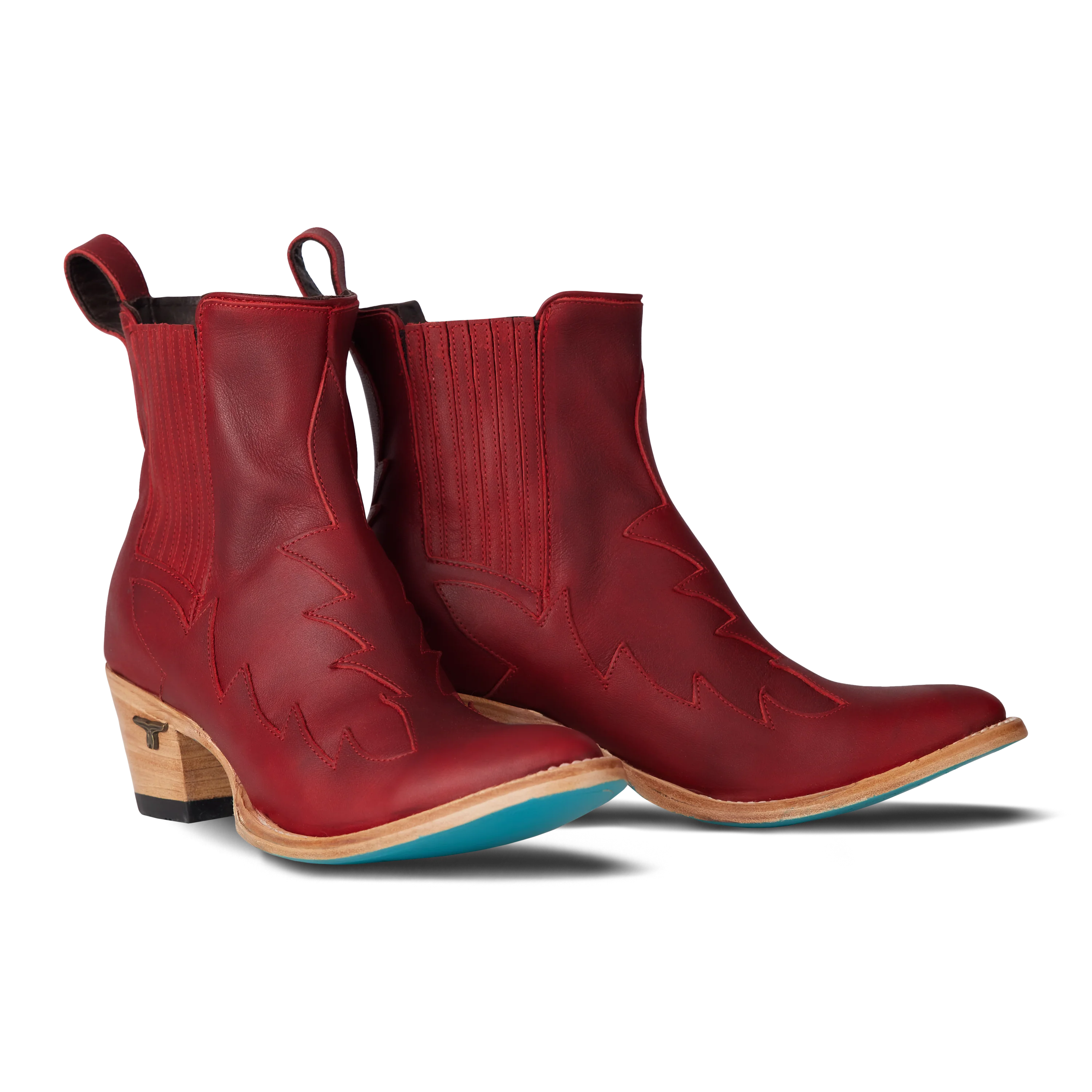 Image of Western Chelsea Bootie - Smoldering Ruby