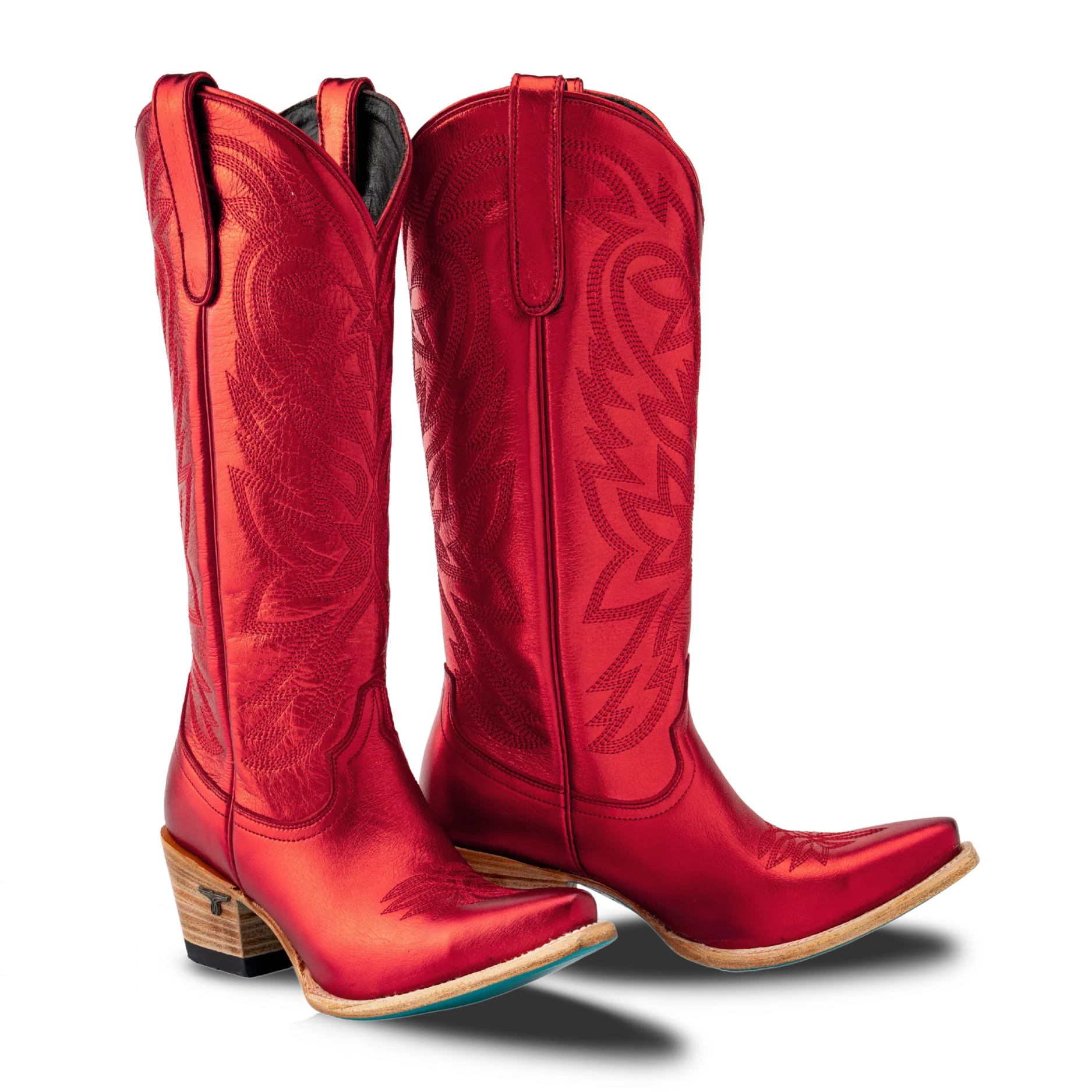Image of Smokeshow Boot - Red Metallic