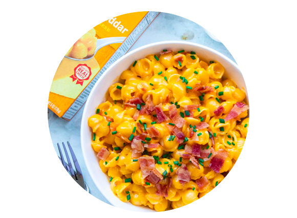 Loaded Baked Potato Mac & Cheese